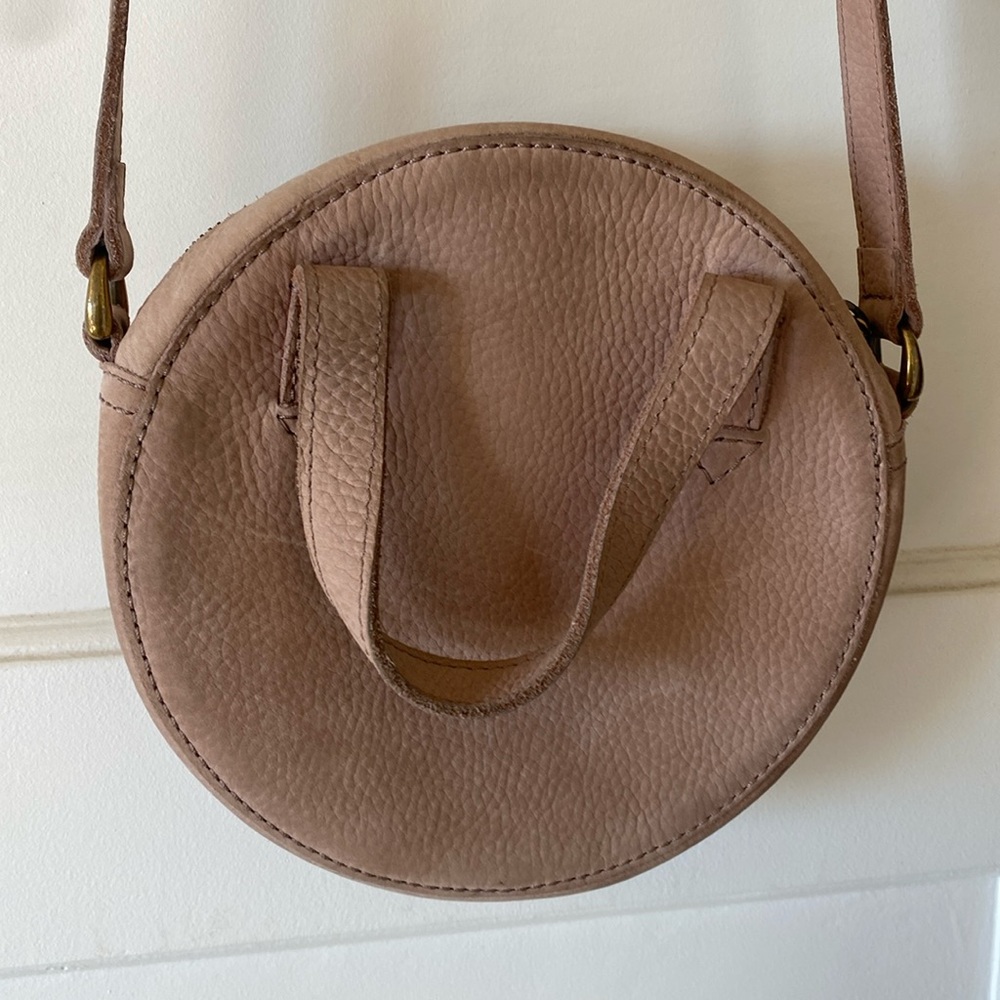 Madewell suede cross body bag